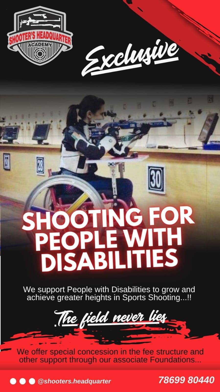 Shooter's Headquarter Summer Camp 2026 Bhopal rifle pistol shooting training camp starting April 1